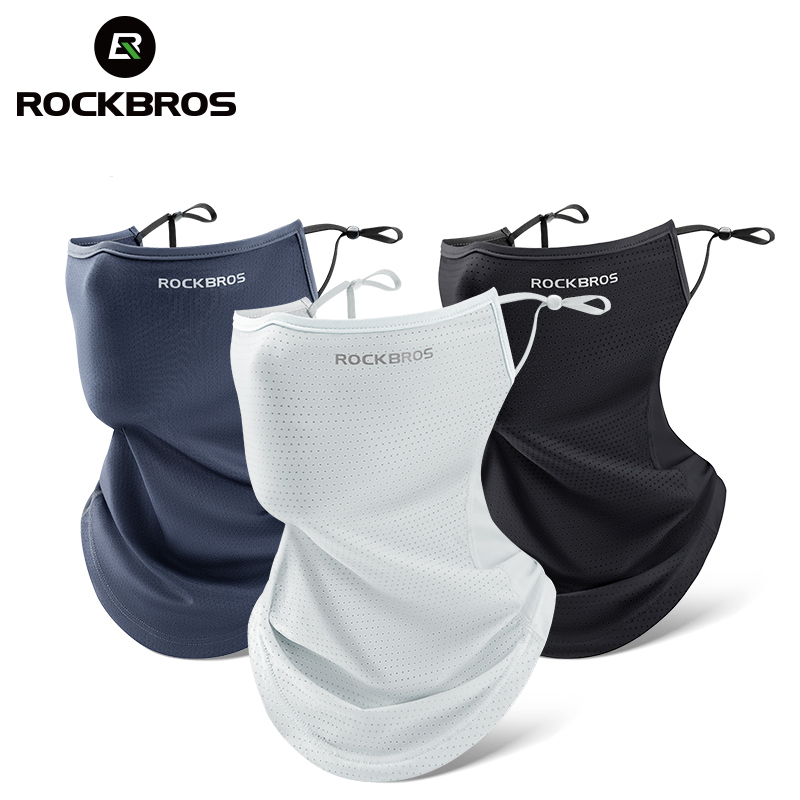Sports Mask Breathable - ROCKBROS Summer Ice Silk Mask Sun