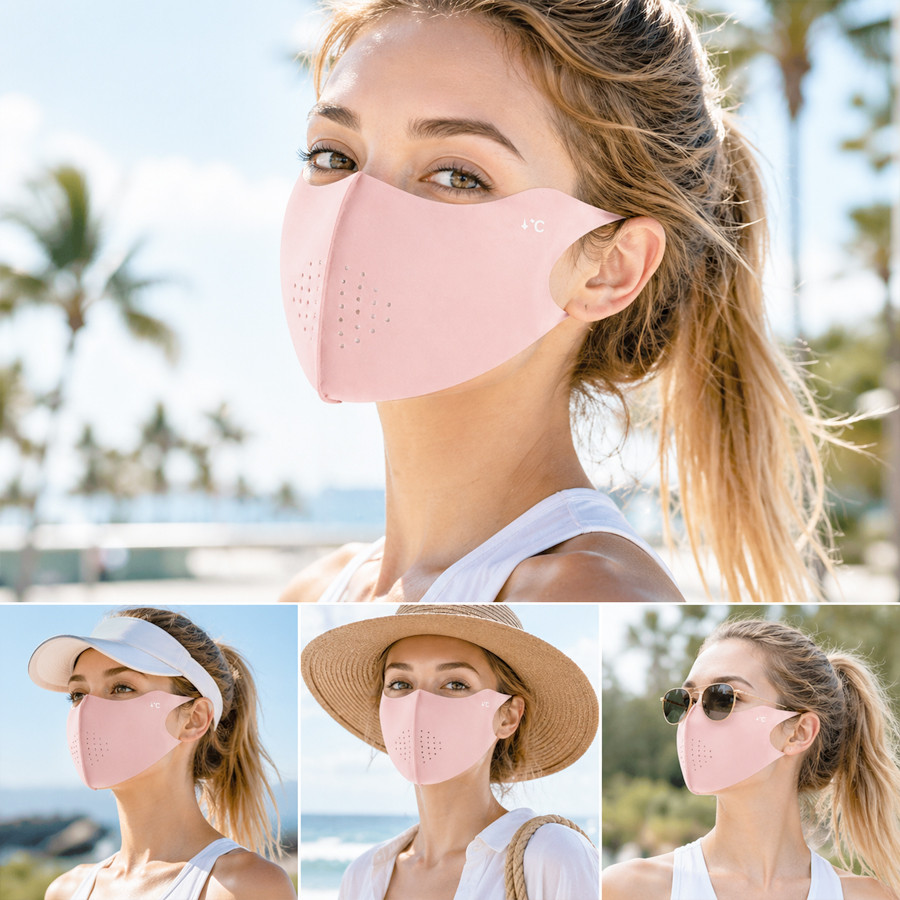 Cooling Summer Sun Mask Outdoo - Sports Mask Breathable reseña y precio