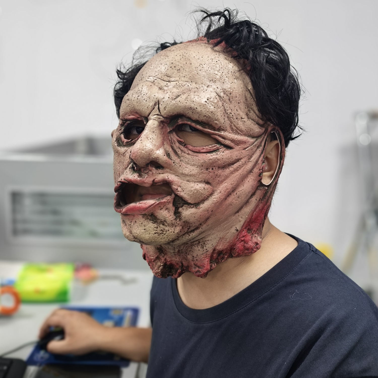 Half Face Skinned Rubber Blood - Respirator Half Face reseña y precio