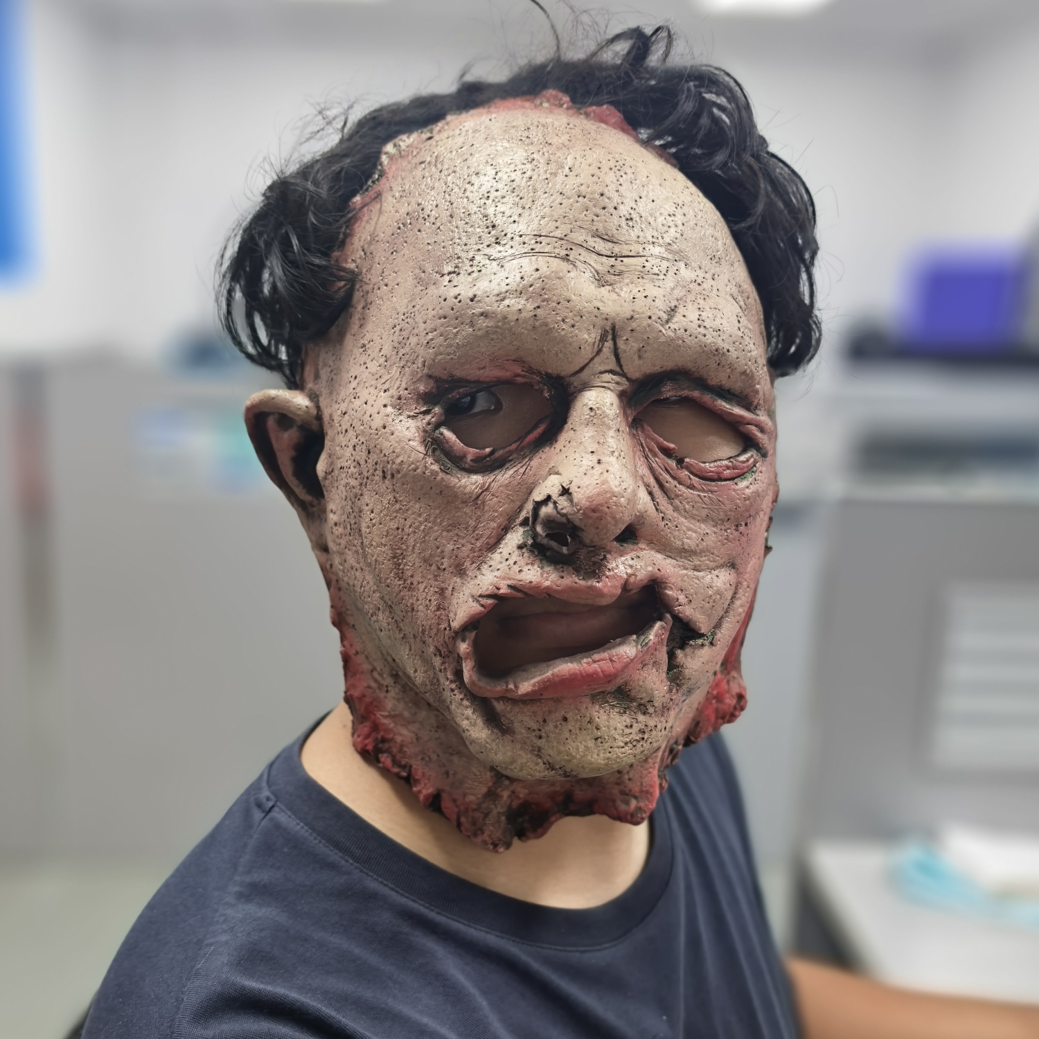 Half Face Skinned Rubber Blood - Respirator Half Face reseña y precio