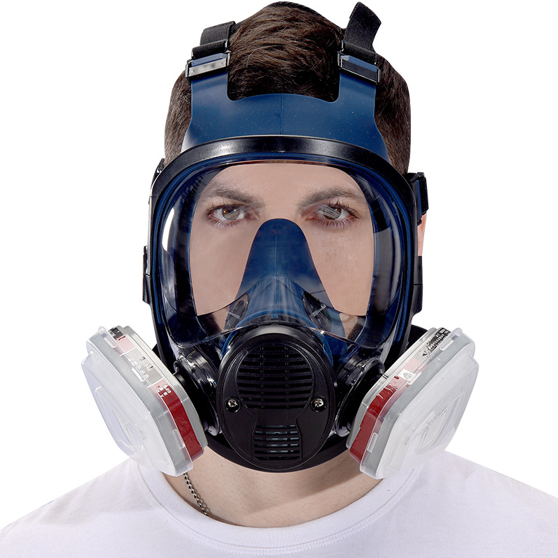 A8 gas mask with filter, full  - Dust Mask Construction reseña y precio