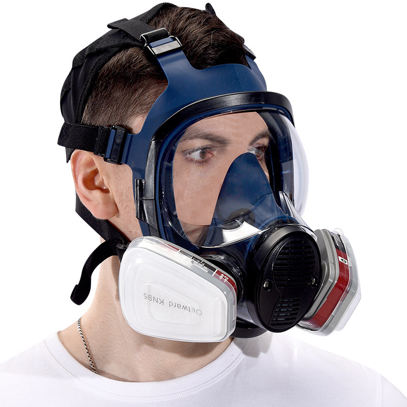 A8 gas mask with filter, full  - Dust Mask Construction reseña y precio