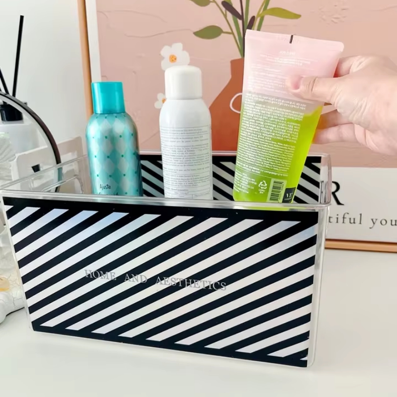 Tabletop Cosmetics Storage Box - Face Mask Storage Box reseña y precio