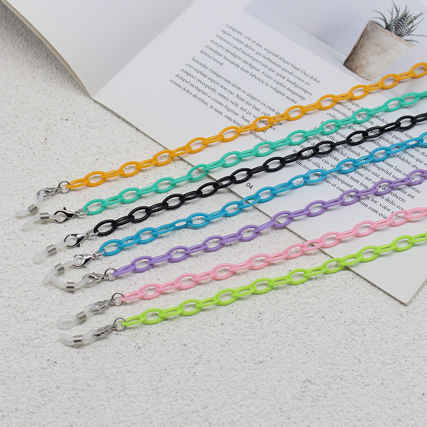Children Colorful Acrylic Glas - Mask Chain Holder reseña y precio
