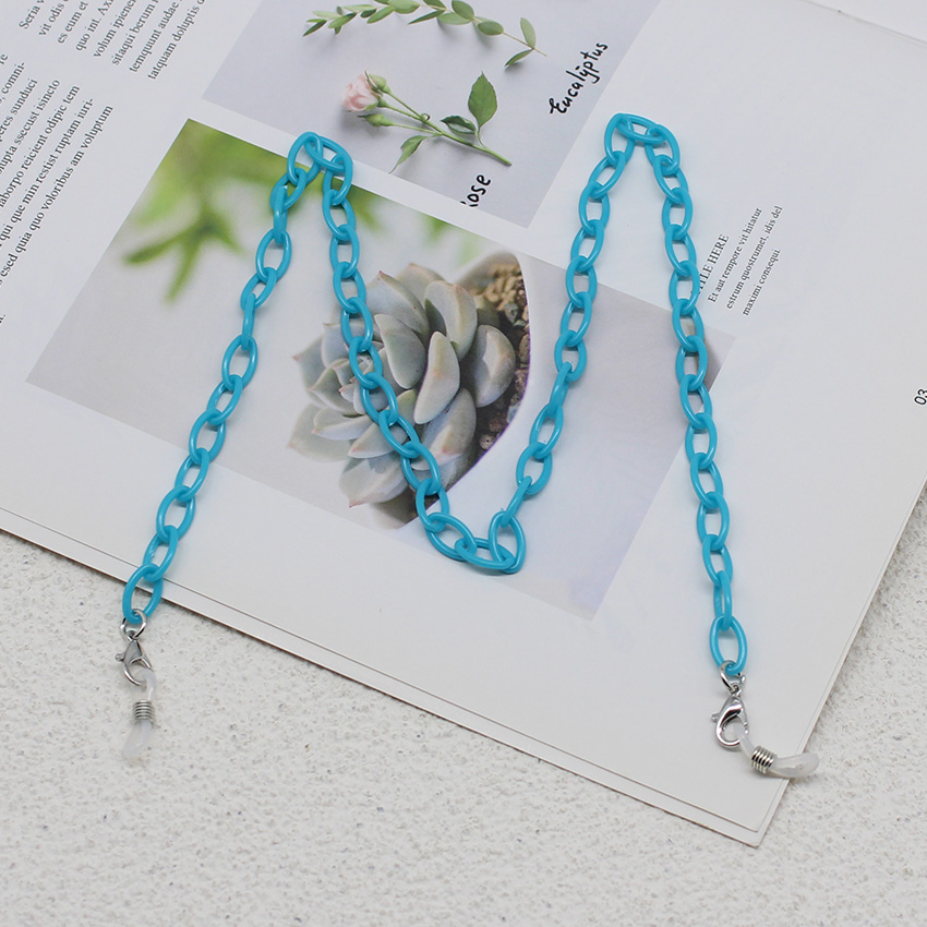 Children Colorful Acrylic Glas - Mask Chain Holder reseña y precio