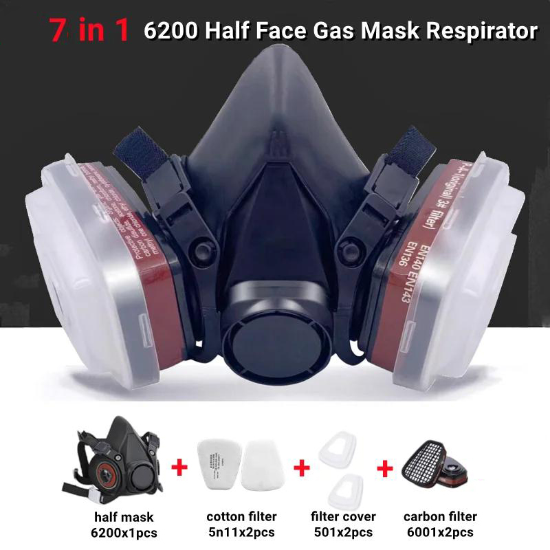 Dust Gas Mask Anti-fog Safety  - Dust Mask Construction reseña y precio