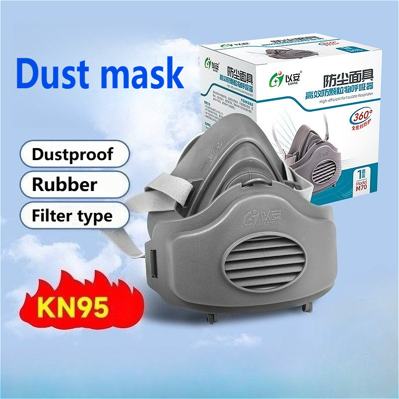 Half Face Dust Mask Dust Respi - Kn95 Respirator Mask reseña y precio