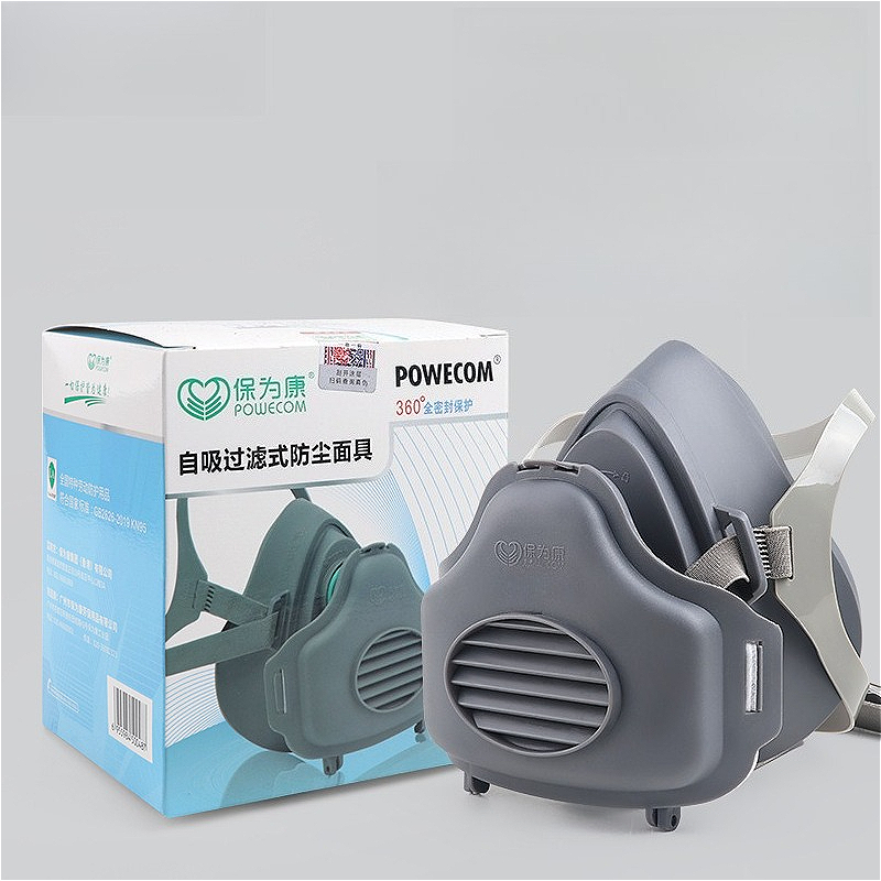 Half Face Dust Mask Dust Respi - Kn95 Respirator Mask reseña y precio