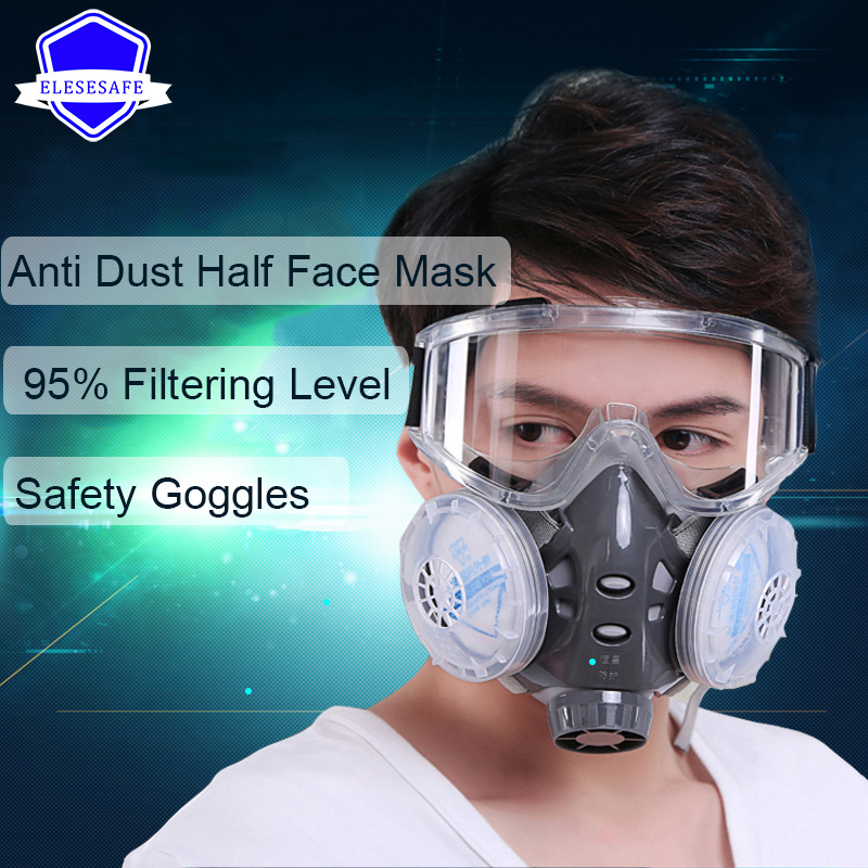 New Anti Dust Mask Full Face R - Anti Pollution Mask reseña y precio