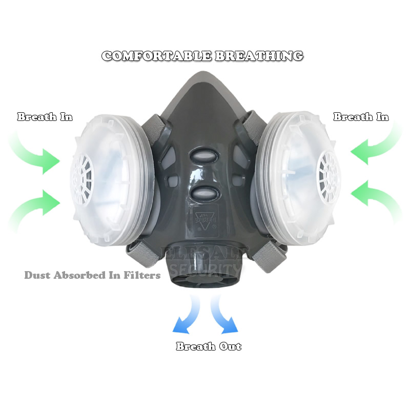 New Anti Dust Mask Full Face R - Anti Pollution Mask reseña y precio