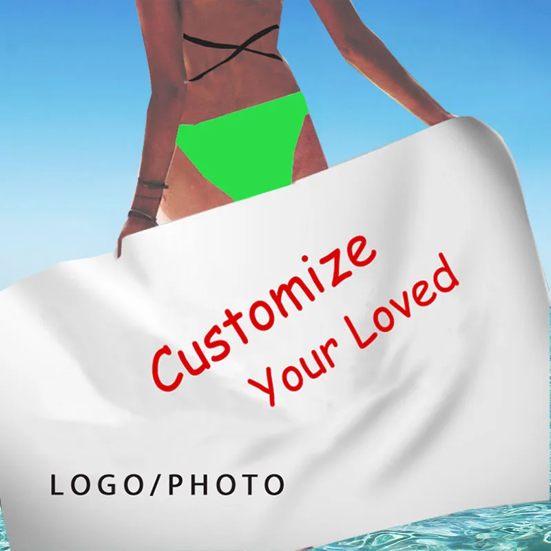 Custom Beach Towels with Your  - Cloth Face Mask Washable reseña y precio