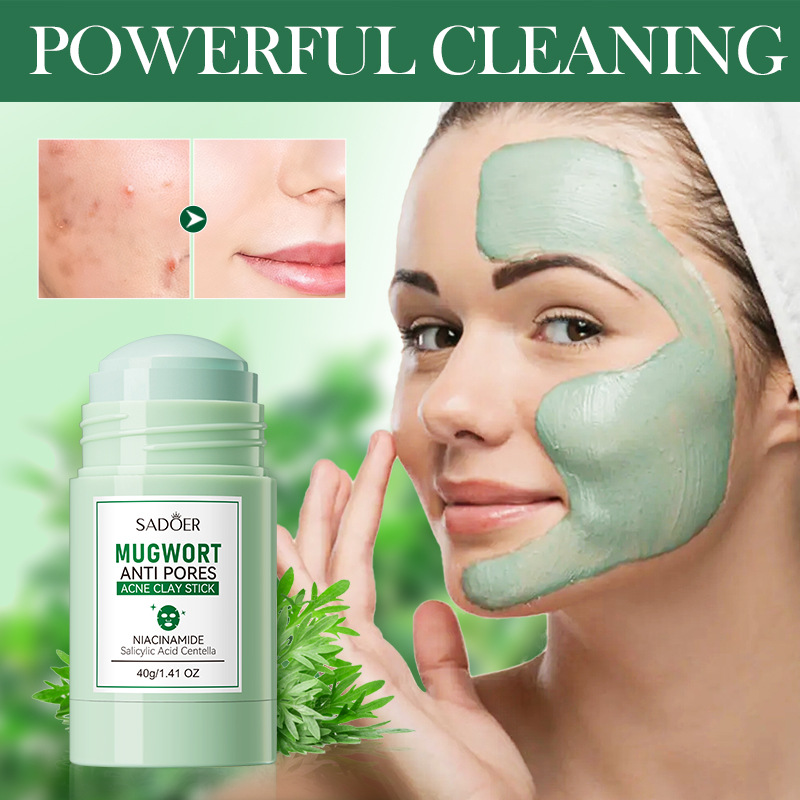 Mugwort Clay Stick Anti-Acne C - Dust Mask Construction reseña y precio