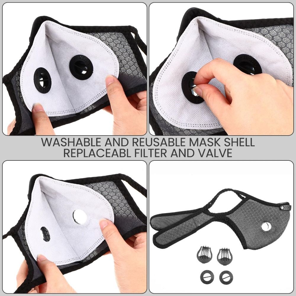 Breathable Ergonomic Dust Mask - Dust Mask Construction reseña y precio