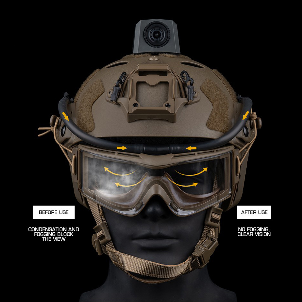 Tactical Goggles Defogger Defo - Anti Pollution Mask reseña y precio