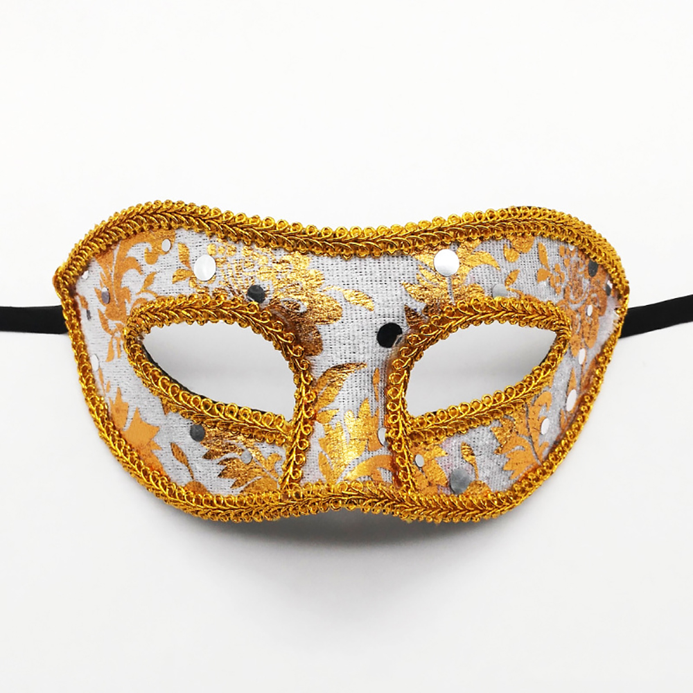 Men Mardi Gras Carnival Mask V - Respirator Half Face reseña y precio