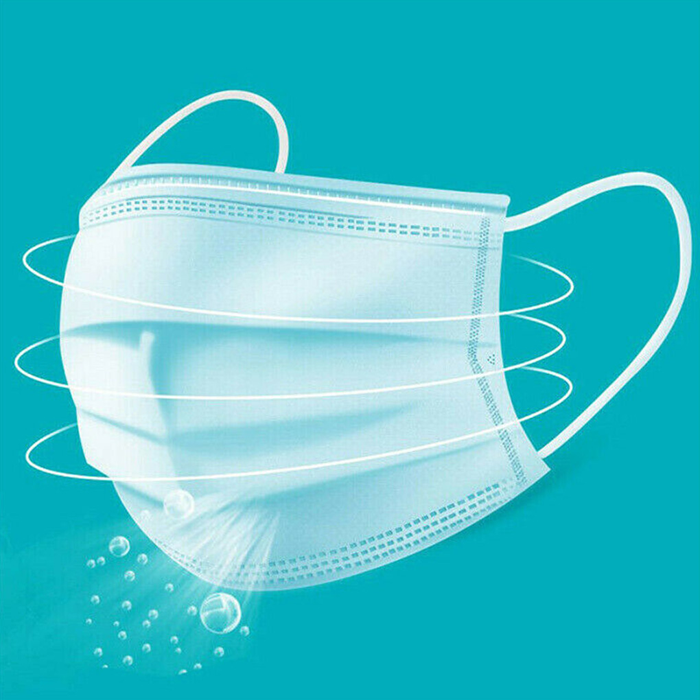 50piece Safe And Professional  - Disposable Mask Blue reseña y precio