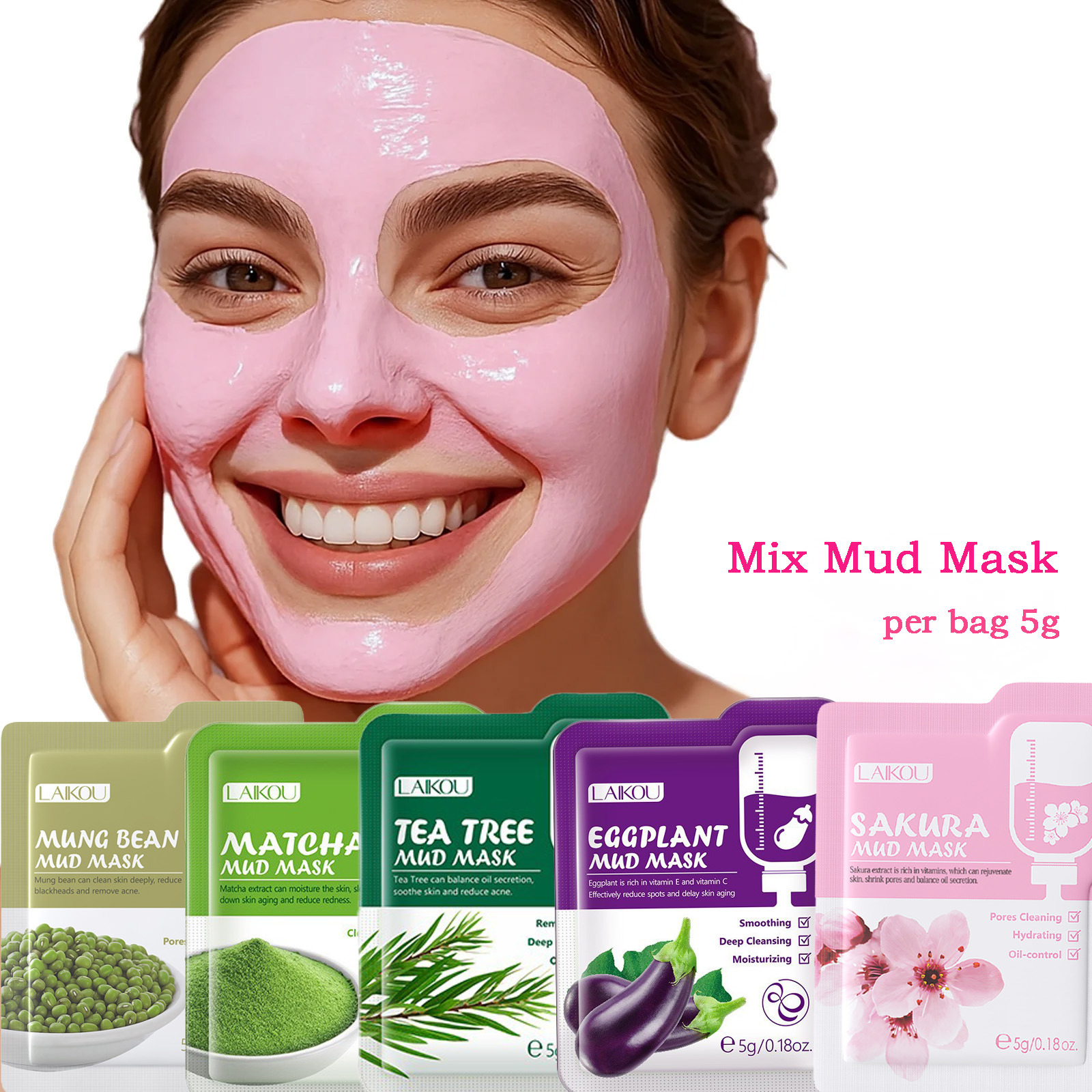 Purifying Clay Facial Mask in  - Dust Mask Construction reseña y precio