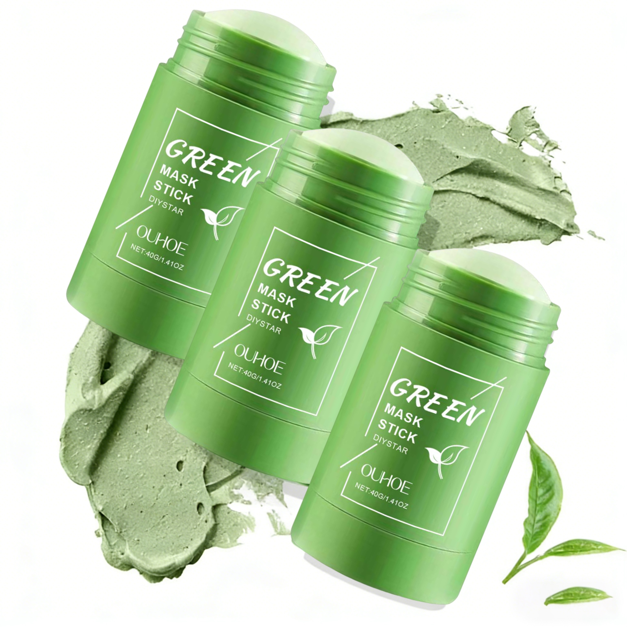 1~5PCS Green Tea Clay Stick Fo - Dust Mask Construction reseña y precio
