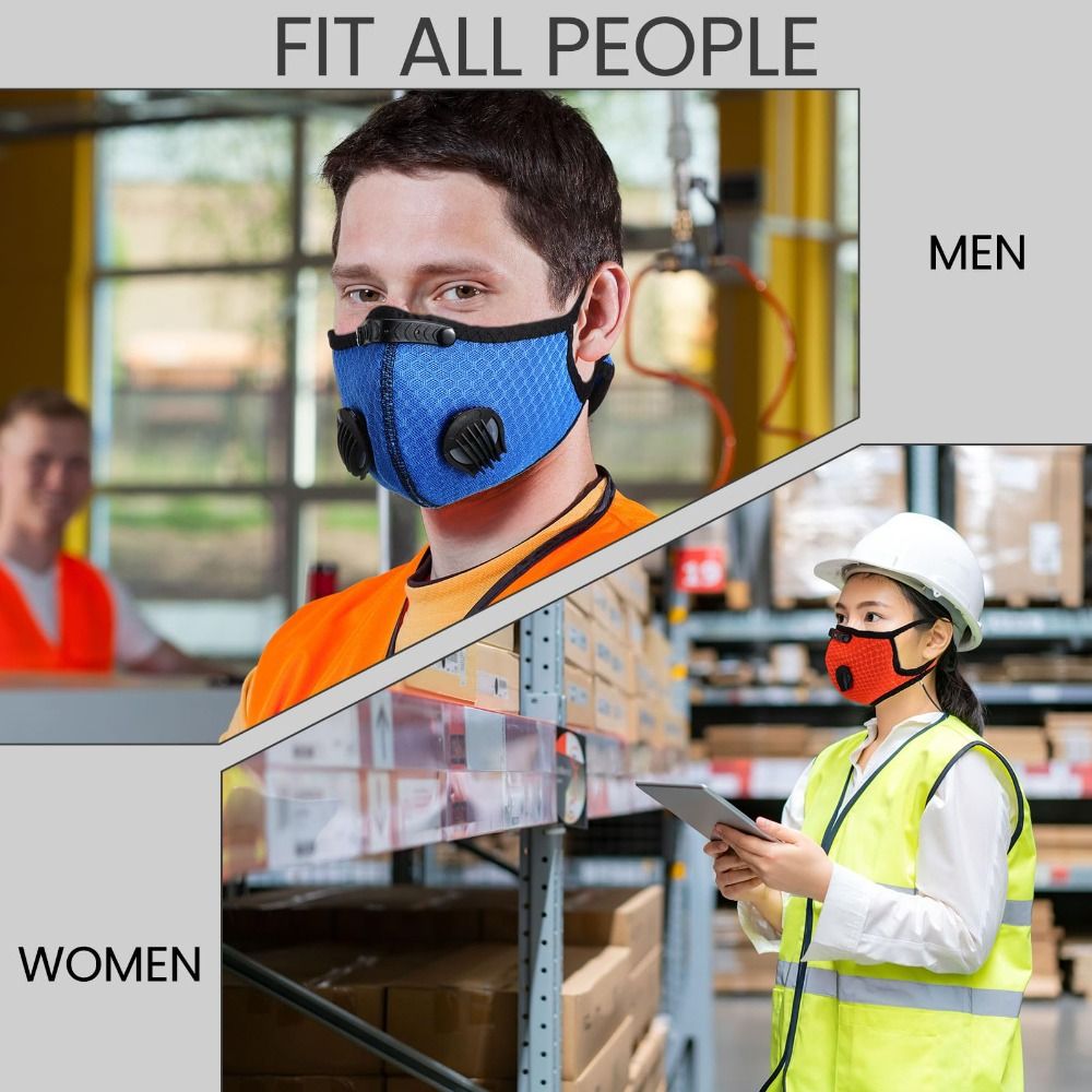 Breathable Ergonomic Dust Mask - Dust Mask Construction reseña y precio
