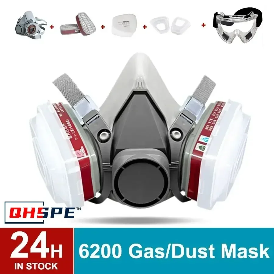 Original 6200 Respirator Reusa - Anti Pollution Mask reseña y precio