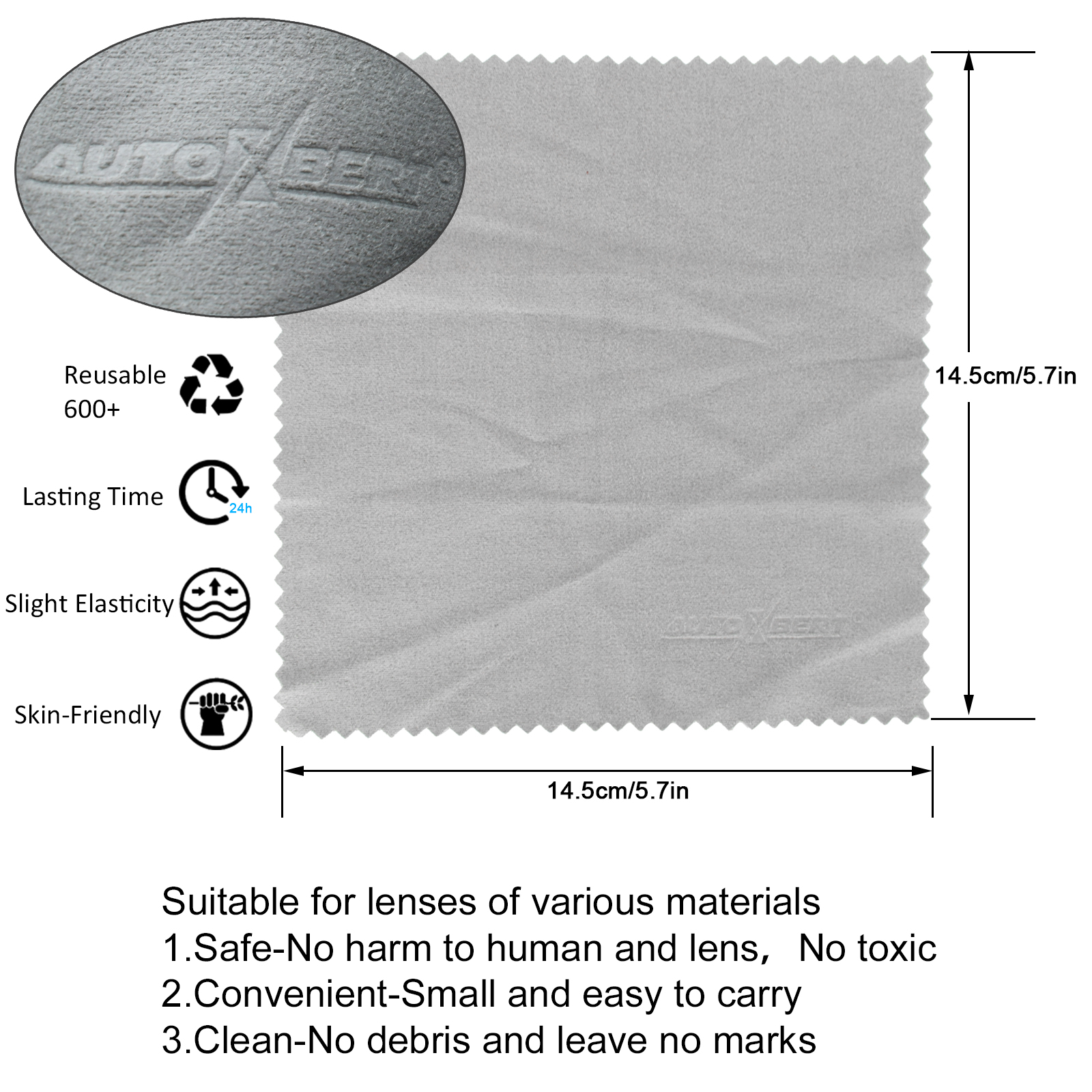 Reusable Anti-Fog Lens Wipes A - Anti Pollution Mask reseña y precio