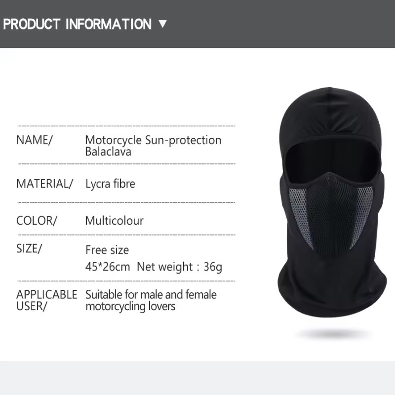 Full Face Mask Cycling Windpro - Sports Mask Breathable reseña y precio