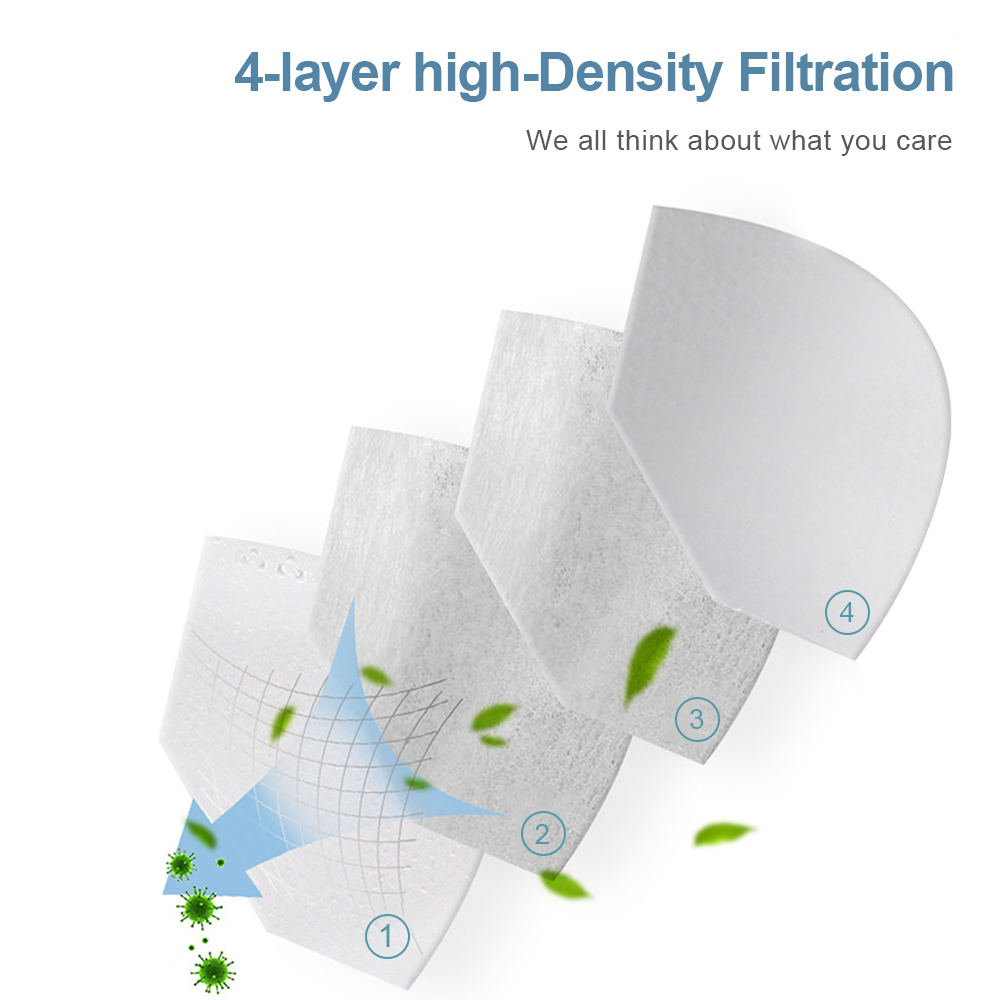 10-200pcs fpp2 fish mask kn95  - Disposable Surgical Mask reseña y precio