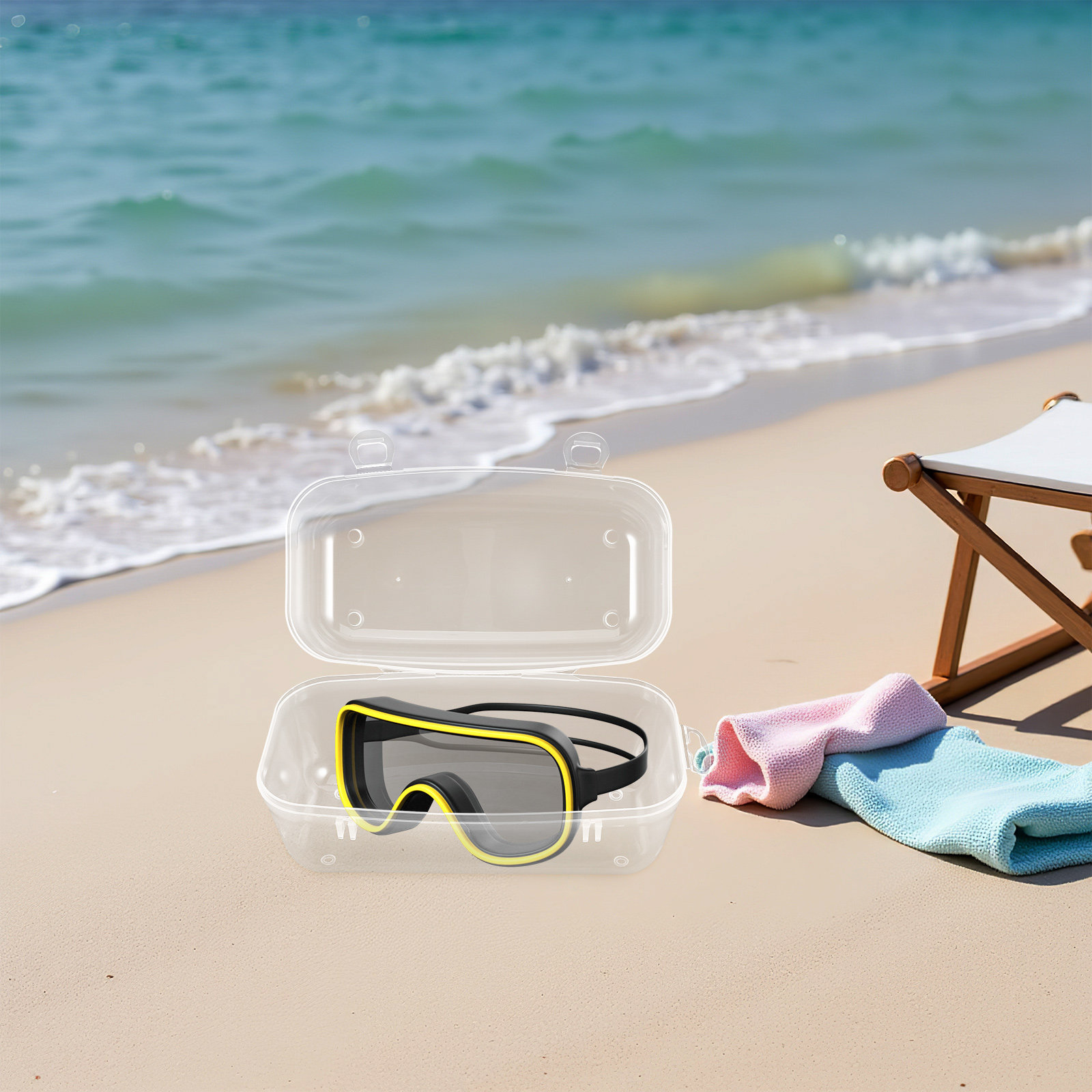 Diving Masks Case Hard Shell C - Mask Case Hard Shell reseña y precio