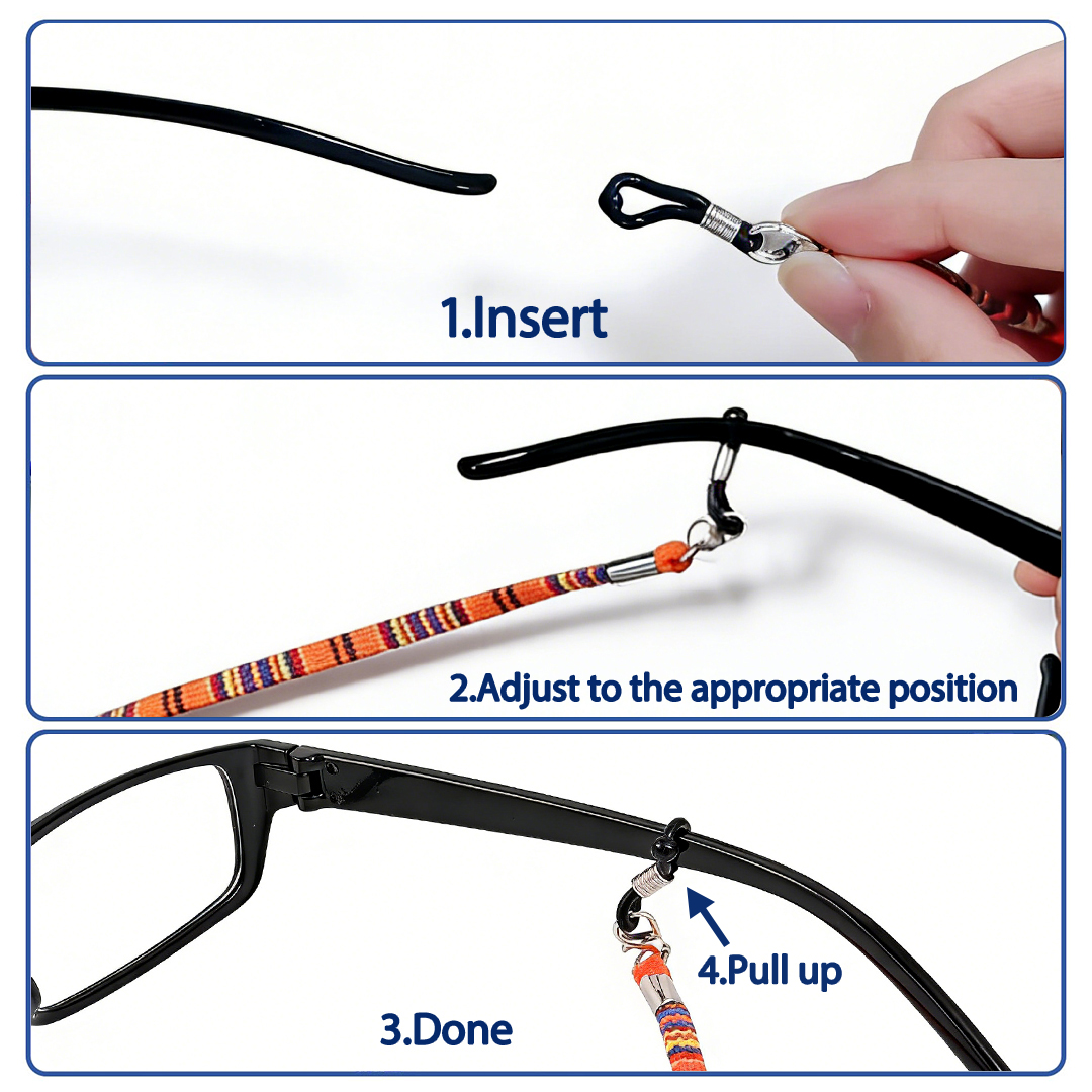 Eye Glasses String Holder Stra - Mask Lanyard Adjustable reseña y precio