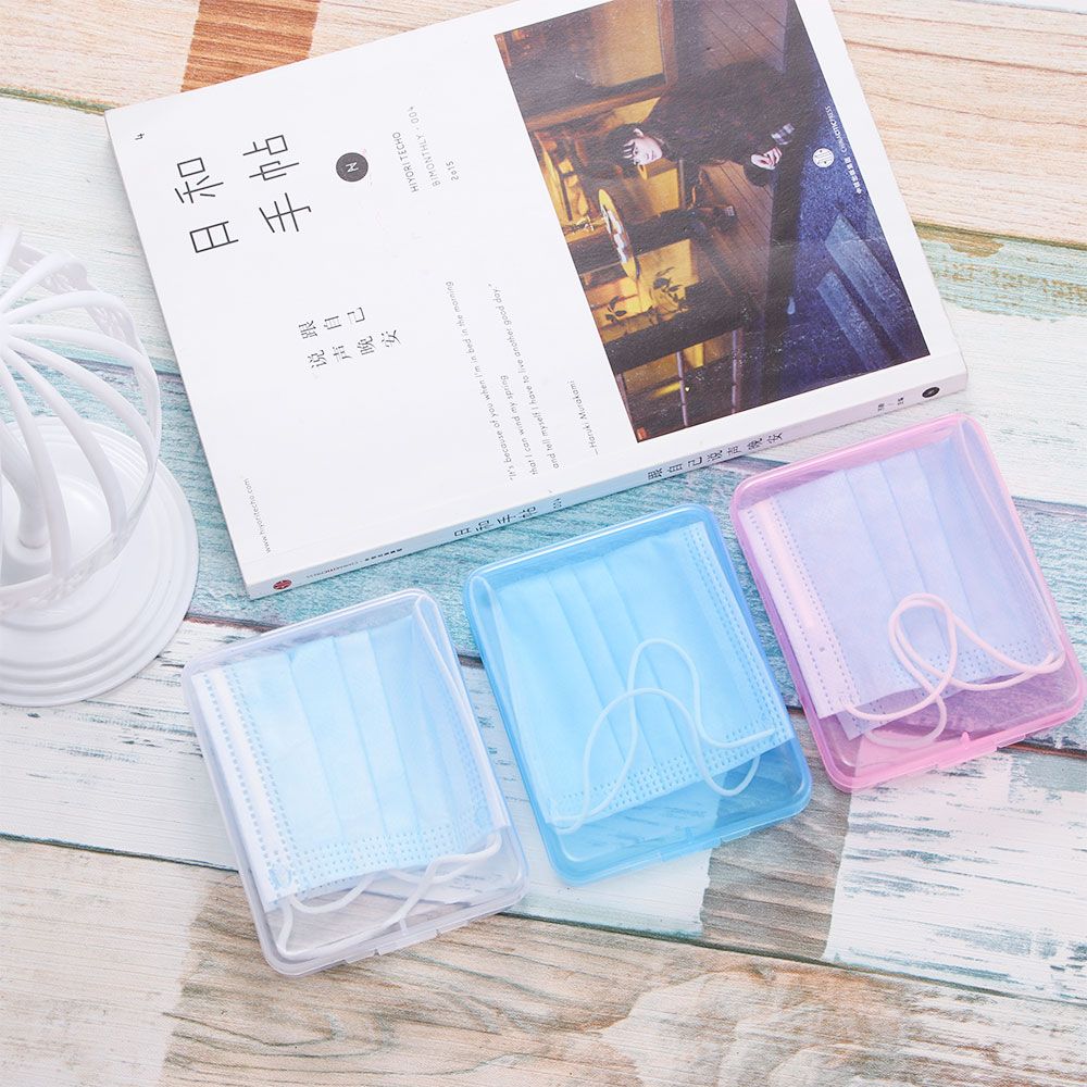 Protection Rectangle Container - Face Mask Storage Box reseña y precio