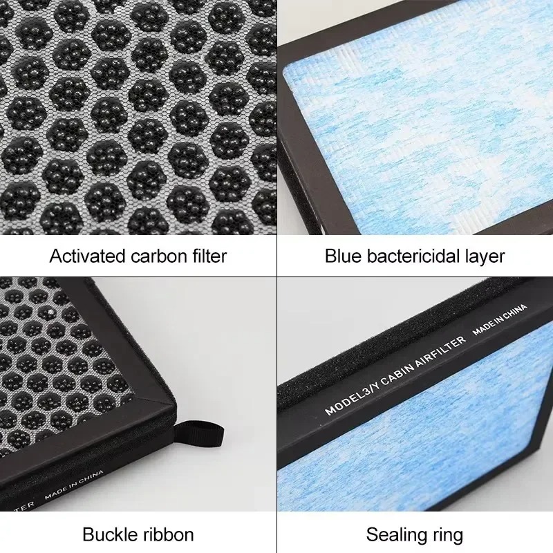 For Tesla Model 3/Y/3 Highland - Filter Replacement N95 reseña y precio