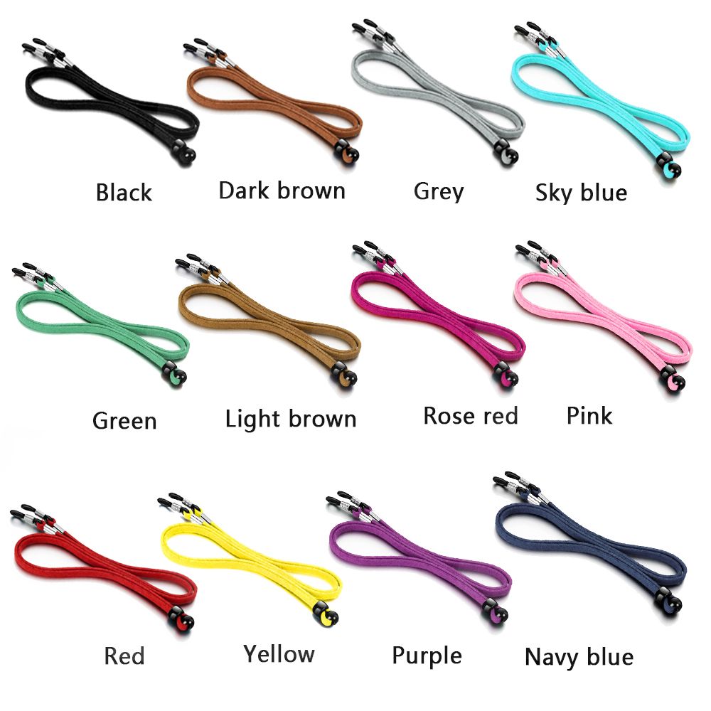 Adjustable Non-slip Leather Fa - Mask Lanyard Adjustable reseña y precio