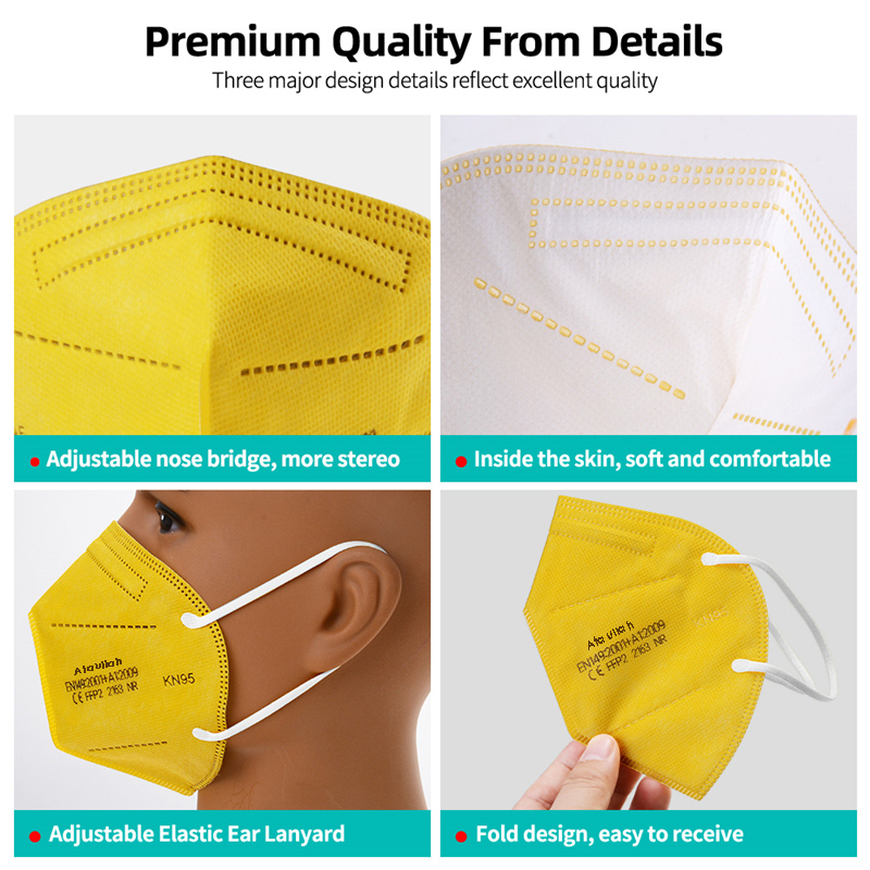 Ataullah ffp2 face mask kn95 M - Disposable Surgical Mask reseña y precio