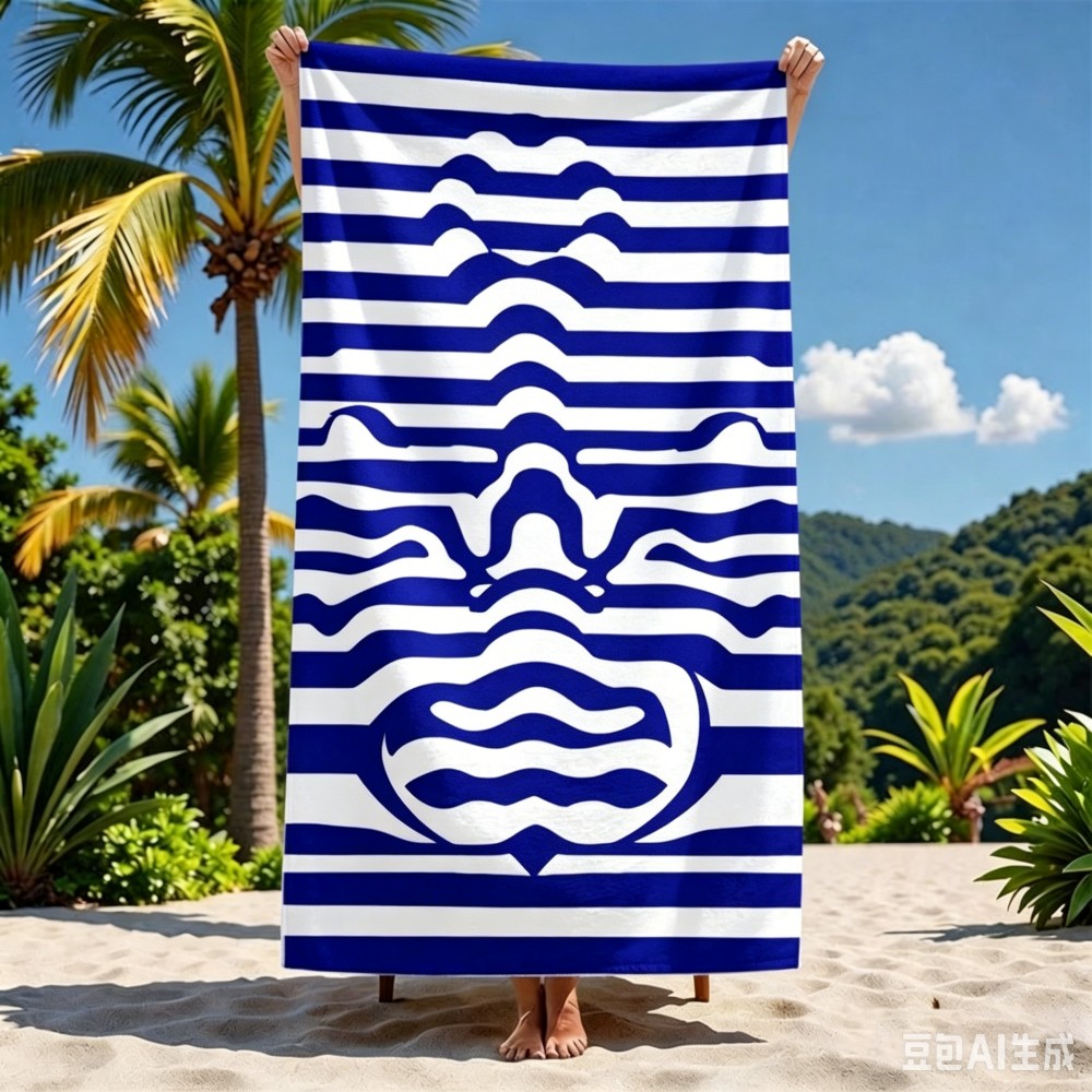 Large Abstract Striped Face Be - Cloth Face Mask Washable reseña y precio