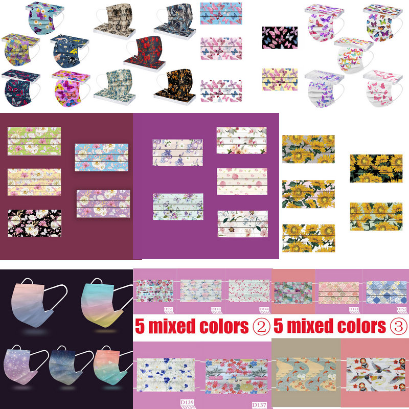CE Print Beauty Wholesale Fish - Disposable Surgical Mask reseña y precio