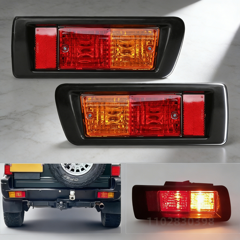 2Pcs Rear Bumper Tail Lights F - Kn95 Respirator Mask reseña y precio