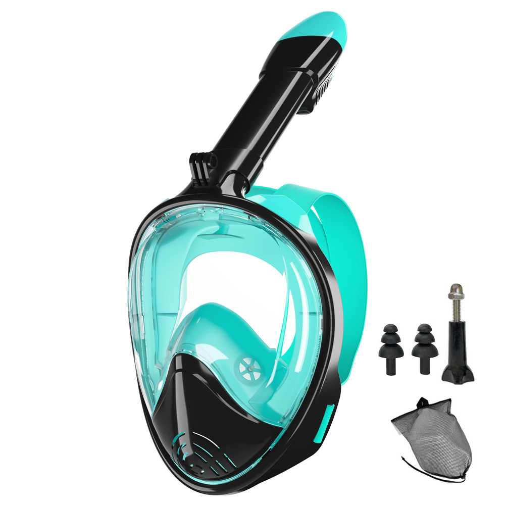 Full Face Snorkel Mask Silicon - Silicone Mask Bracket reseña y precio