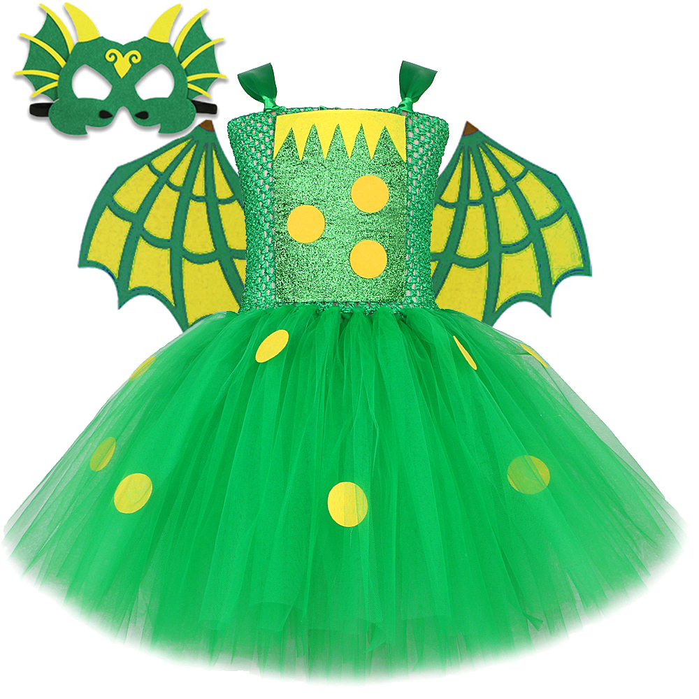 Green Dorothy Dinosaur Tutu Dr - Kids Face Mask reseña y precio