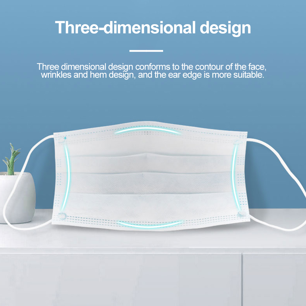 Disposable Nonwove 3 Layer mas - Disposable Surgical Mask reseña y precio