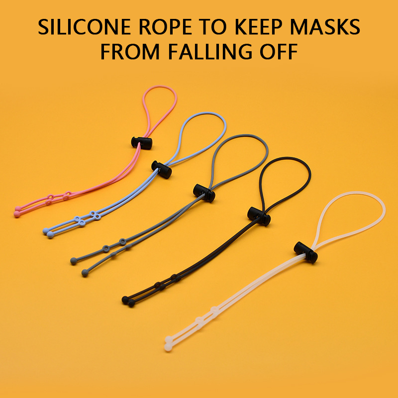 Silicone Mask Extension Adjust - Mask Lanyard Adjustable reseña y precio