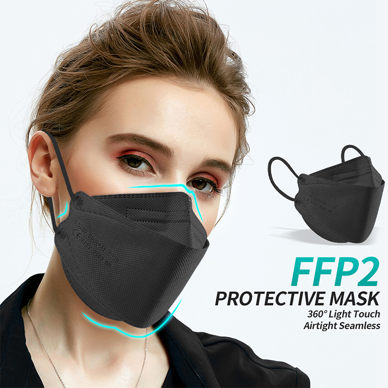 10-200pcs ffp2 mascarillas CE  - Disposable Surgical Mask reseña y precio