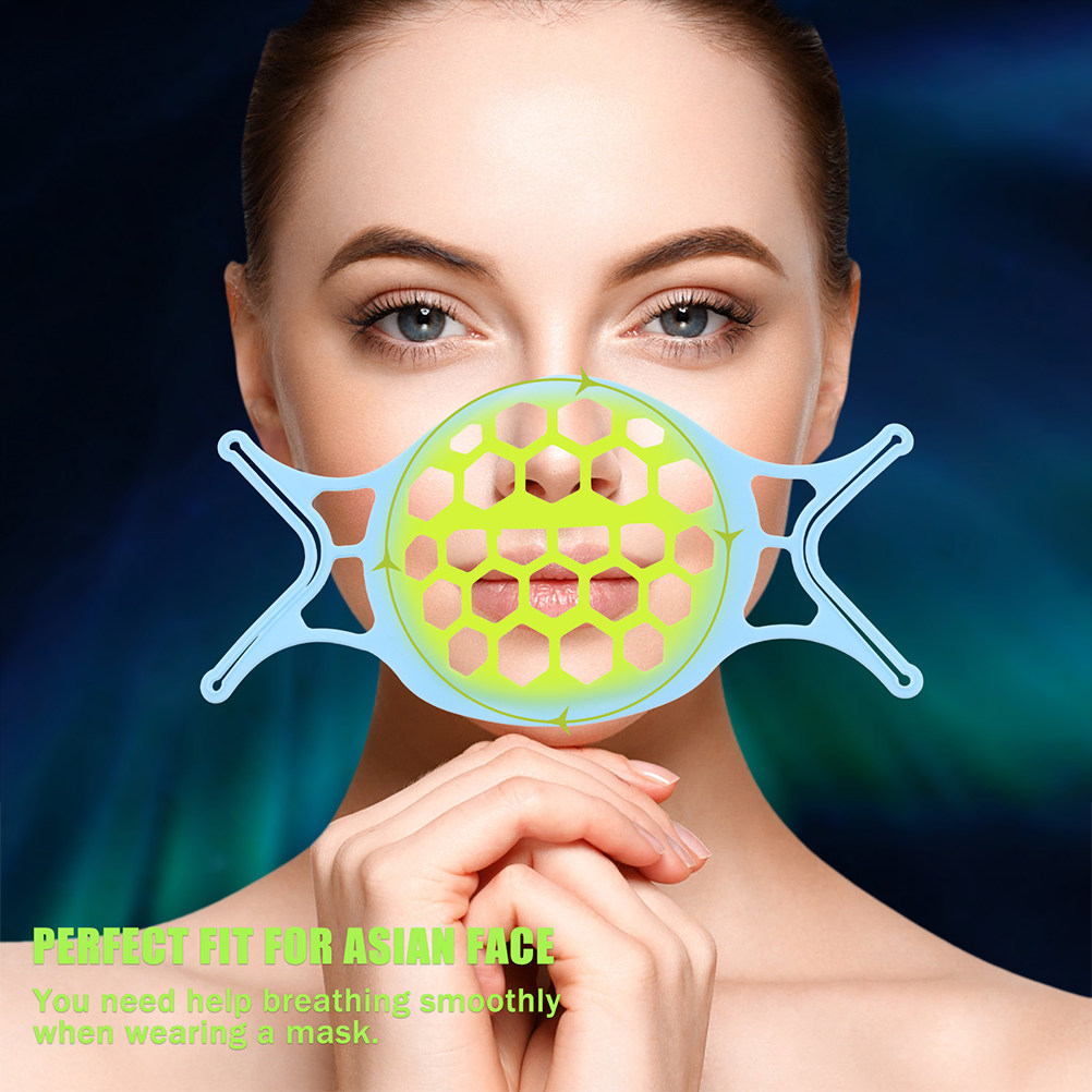 4Pcs Soft Flexible Silicone Ma - Silicone Mask Bracket reseña y precio