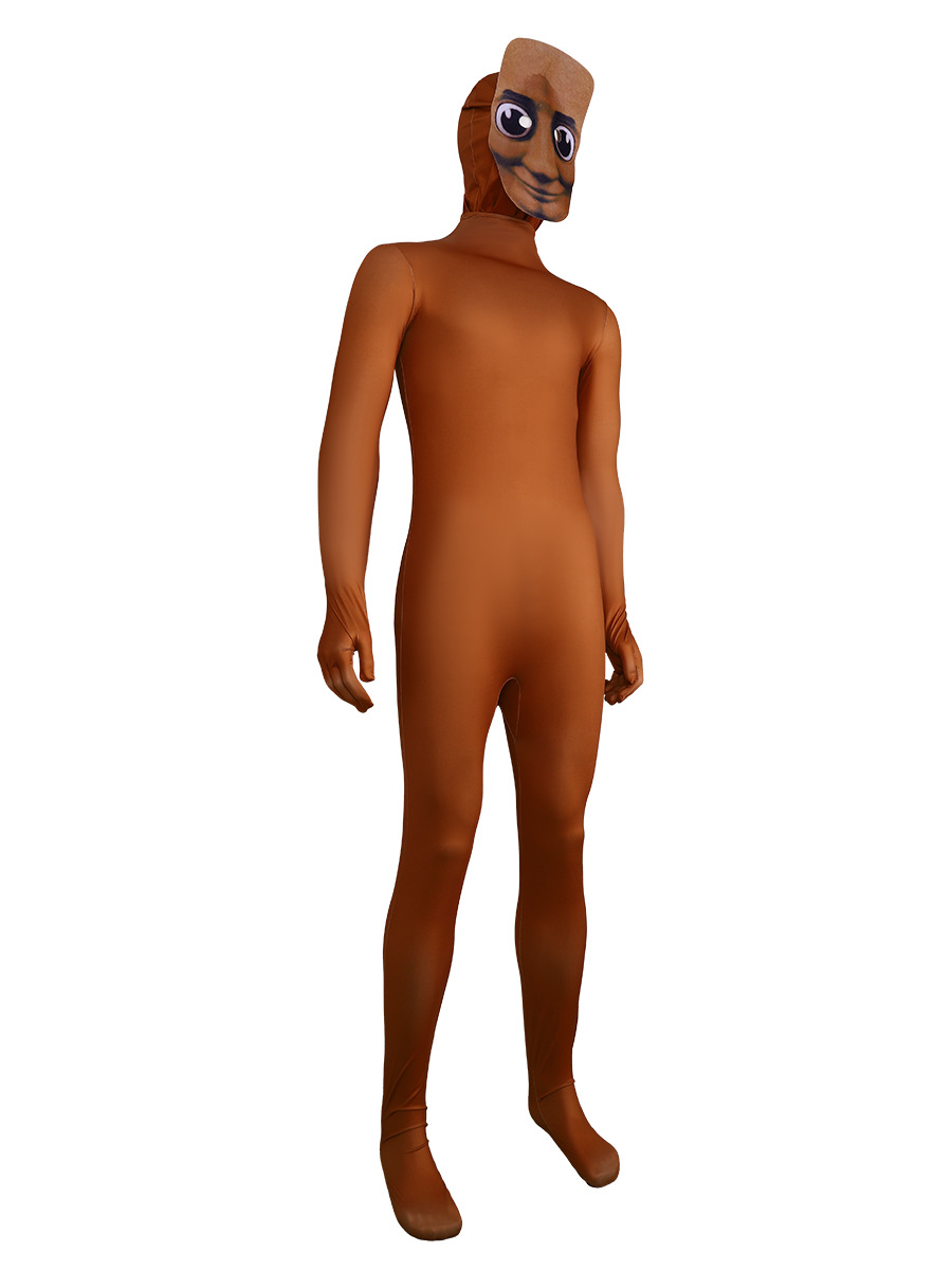 Yellow bodysuit party cosplay  - Kids Face Mask reseña y precio