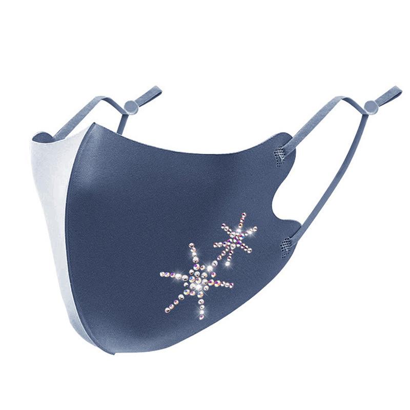 Women's Sparkling Rhinestone F - Cloth Face Mask Washable reseña y precio