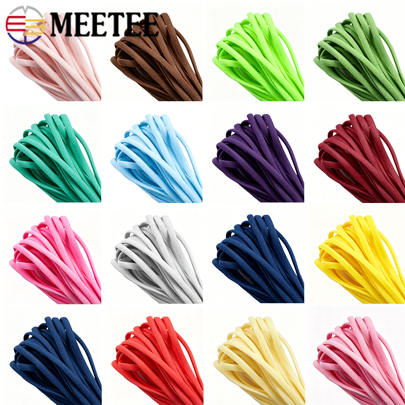 20/30M 3mm 5mm Elastic Cord Ro - Mask Lanyard Adjustable reseña y precio