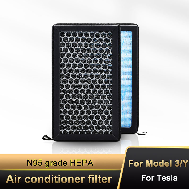 2pcs For Tesla Model 3 Model Y - Filter Replacement N95 reseña y precio