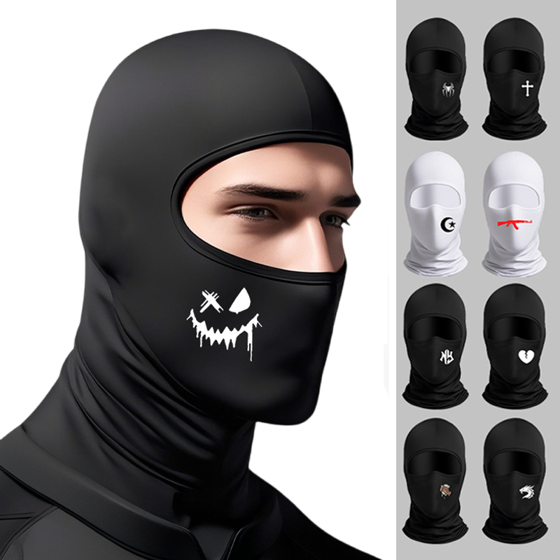 2pcs Set  Unisex Balaclava Cap - Black Face Mask Pack reseña y precio