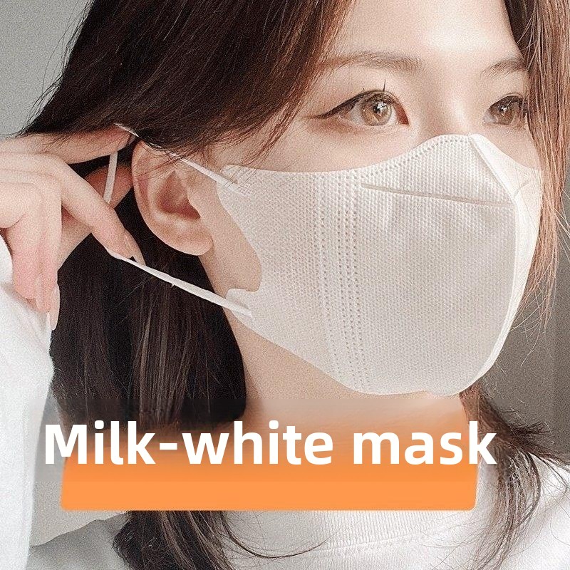 Milk White Breathable Thin Ste - Disposable Surgical Mask reseña y precio