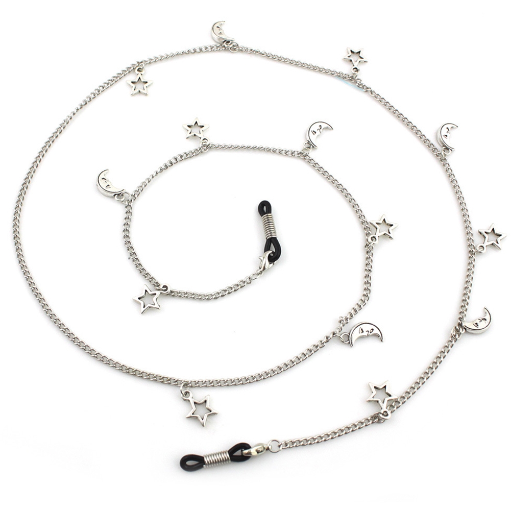 2021 Vintage Fashion Silver co - Mask Chain Holder reseña y precio