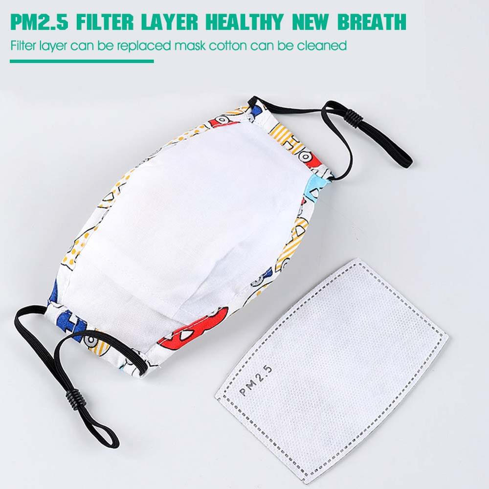 Kids PM2.5 Cotton Mouth Mask w - Anti Pollution Mask reseña y precio